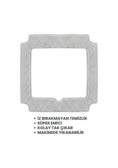 Mieco Wa9 Pro İle Uyumlu Mikrofiber Temizlik Bezi/mop Seti 2 Adet Genel