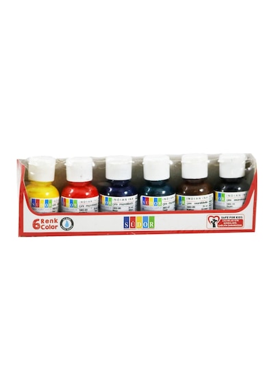 Çini Mürekkebi 6 Renk 25 Ml Sı02-kı Diğer