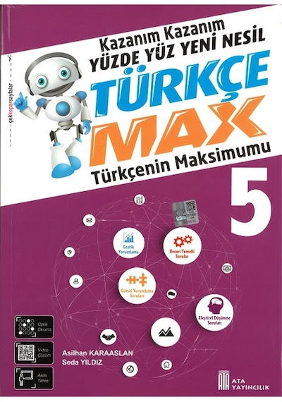 Ata 5.Sınıf Türkçe - Matematik - Fen Bilimleri - Sosyal Bilgiler Max Seti + Rotring Kalem Seti Hediyeli