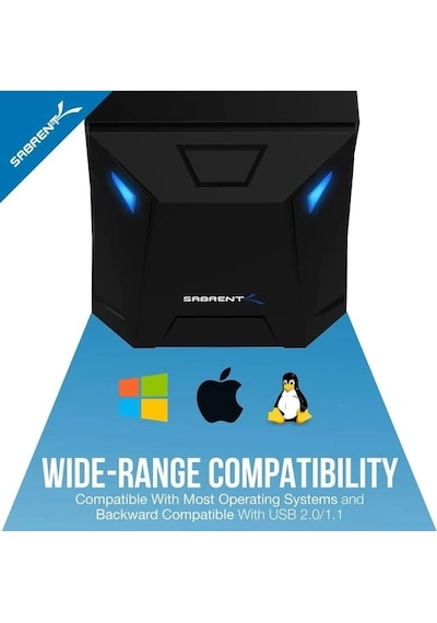 Sabrent Usb Ssd/harici Sabit Disk Bağlantı İstasyonu Ds-u3b4 1 Bay