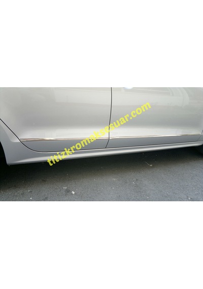 Volkswagen Jetta 2011-2016 Krom Yan Kapı Çıtası Aksesuarı 4 Parça