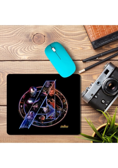 Marvel Avengers Infinity War Neon Team Graphic Mousepad