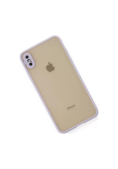 Newface Apple İphone X Kılıf Montreal Silikon Kapak - Mor