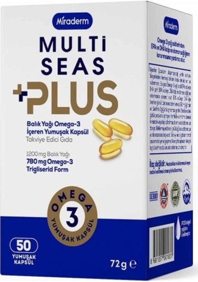 Multı Seas Plus Omega 3 1200 Mg