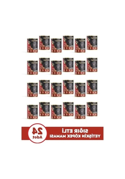 Düşük Tahıllı Yetişkin Sığır Etli Konserve Köpek Maması 415 Gr