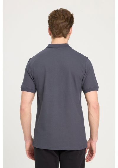 Kısa Kollu Polo T-shirt Anthracite-anthracite Anthracite Kısa Kollu Polo T-shirt Anthracite-anthracite Anthracite