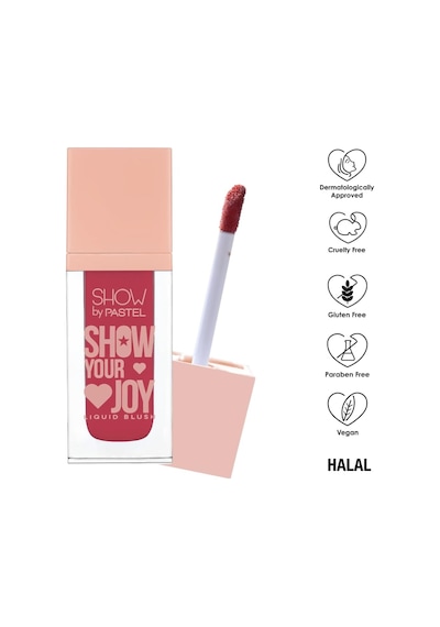 Show Your Joy Liquid Blush - Likit Allik 55 Çok Renkli