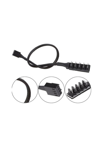 Fan Çoklayıcı 4 Port Y Pwm Splitter 4 Pin Genel