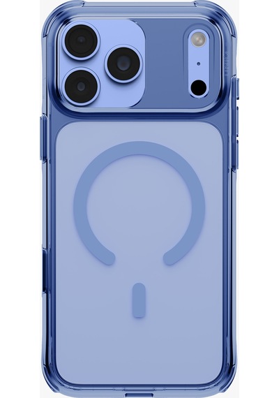 Apple iPhone Uyumlu 18 Pro Kılıf Lifepro Xtreme Airlite Köşe Koruma Ve Leke Tutmama Teknolojisi Magsafe Kapak Açık Mavi