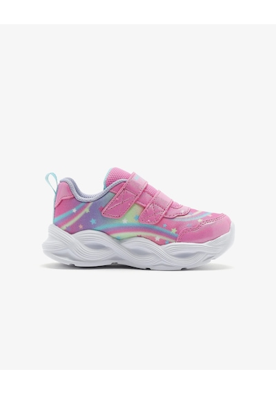 Skechers Twısty Glow Küçük Kız Çocuk Pembe Spor Ayakkabı 303718n Pkmt Pembe