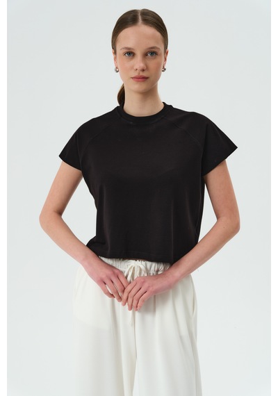 Buly Süprem Vatkalı T-shirt Siyah