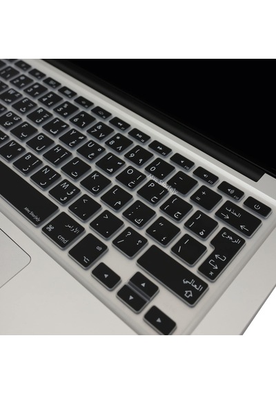 Arapça Silikon Klavye Koruyucu Apple Macbook Air 13 Ve Macbook Pro 13/15 İle Uyumlu Tr/eu Iso Ters L Enter A1278 A1502 A1425 A1369 A1466 A1286 A1398 Siyah 93185609
