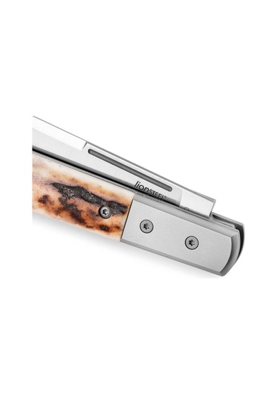 Lionsteel Beerlow Dom Stag Kamp Çakı Çok Renkli