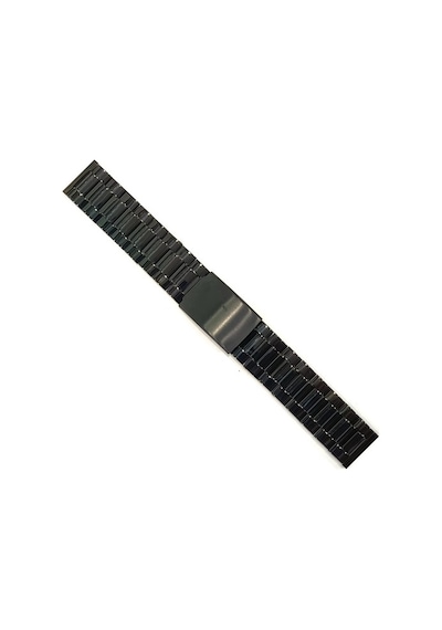 Siyah Renk Metal Bay Bayan Kol Saat Kordonu 20-26 Mm