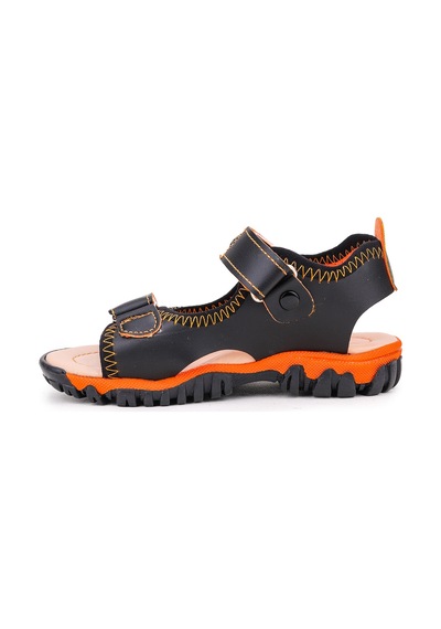 Kiko Kids Erkek Çocuk Sandalet Arz 2361 Siyah
