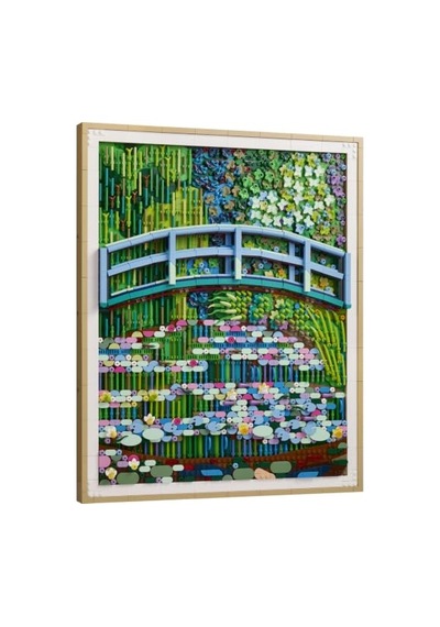 Lego Art Claude Monet Nilüfer Gölü Üzerinde Köprü 31220