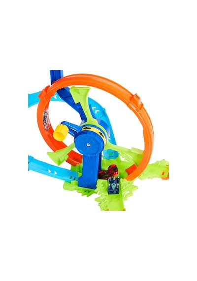 Stunt Tracks Rapid Launch Loop Oyun Seti Turuncu