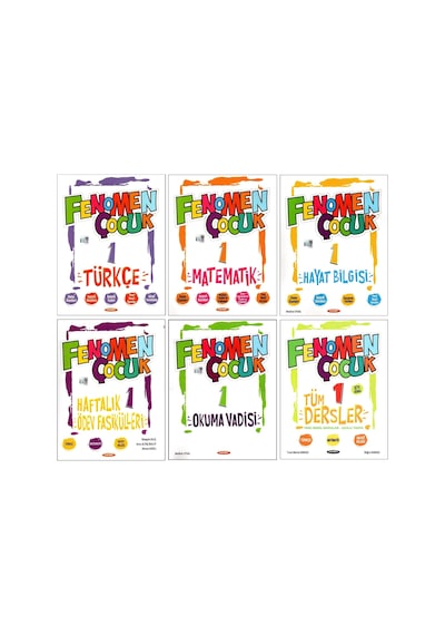 Fenomen 1. Sınıf 2. Dönem Seti 5 Kitap+soru Bankası 6 Kitap