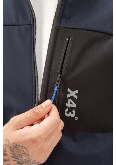 Exuma Erkek Softshell Mont Siyah
