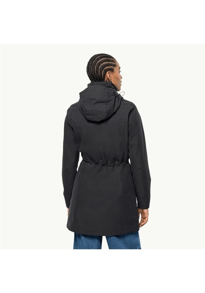 Jack Wolfskin Ottawa Kadın Mont C-jac107244b30v37 Siyah