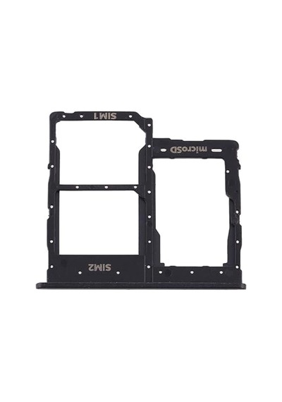 Samsung Galaxy Uyumlu M01 Core Sim Kart Yuvası Sim Kart Çekmecesi Siyah Renk İnd02473
