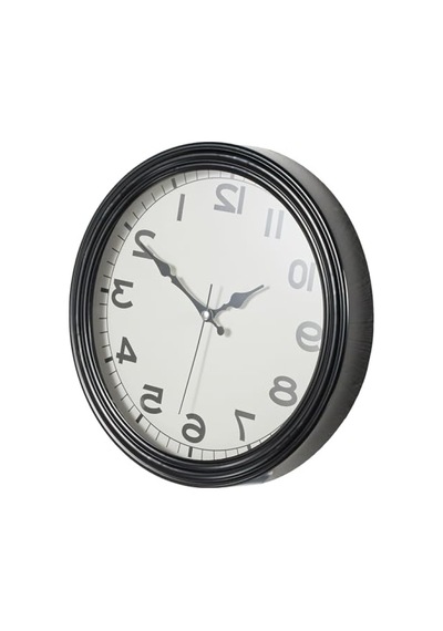 31 Cm Sessiz Mekanizmalı Dekoratif Cam Duvar Saati 0240-keçe-şekilli-48cm