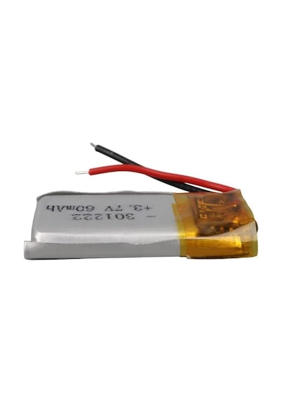 Powermaster 301222 3.7v 60mah Lityum Polimer Li-po Batarya Ciklet Pil
