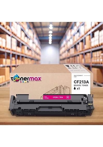 Hp Laserjet Pro 200 Color M251nw Muadil Toner Çipli Cf213a Kırmızı