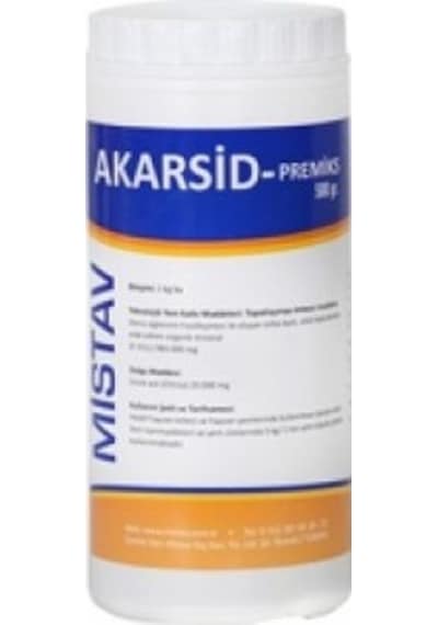 Akarsid Doğal Kanatlı Bit Kene Parazit Tozu 100gr- Bölünmüş