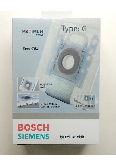 Bosch Uyumlu Sphera 20 21 22 26 27 28 30 Elektrik Süpürgesi Toz Torbası (485973566)