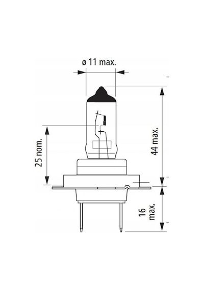 Narva H7 12v 55watt Standart Ampul 48328