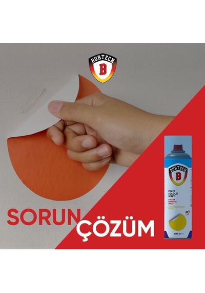 Etiket Sökücü Yapışkan Sökücü Bant İzi Temizleyici Sticker Sökücü Sprey 1 adet