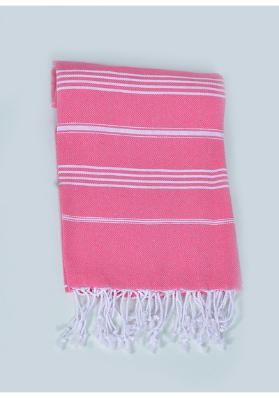 Sultan Peştemal Pembe %100 Pamuk 90x180 Cekme Yapmaz Banyo-Plaj Havlusu