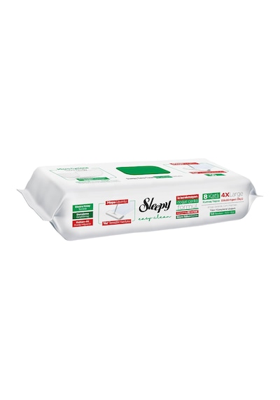 Easy Clean Beyaz Sabun Katkılı Mopa Uyumlu Yer Temizlik Havlusu&mendili 3x50 150 Yaprak Tek Renk