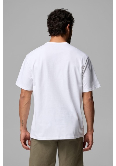 Columbia Erkek Tişört 2155051-100 Beyaz