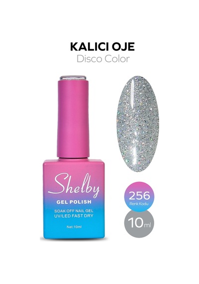 Shelby 10 Ml. A256 Disko Kalıcı Oje