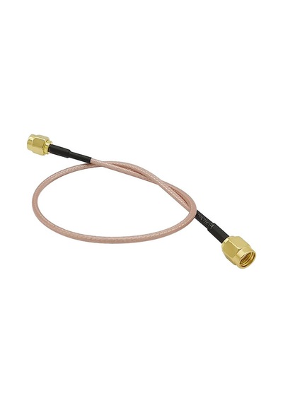 Alkatronik-30Cm Rg316 Sma Erkek - Erkek Rf Kablo 0-6Ghz 50 Ohms 0.3Db Esnek