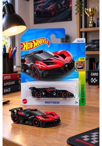 Hot Wheels Bugatti Bolide Oyuncak Araba Çok Renkli