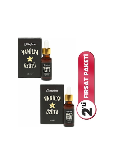 Vanilya Özütü 20 Ml - 2'li Set