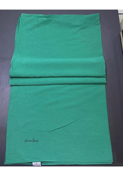 Harem Scarf Düz Pamuk Şal-yosun Çok Renkli