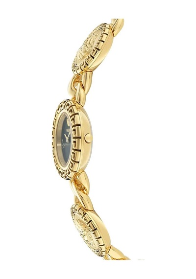 Versace Greca Stud Icon 28 Mm Quartz Saat Vrscve0q00525 Siyah
