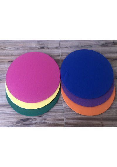 Karışık Renkli Supla 33 Cm Mdf Dahil 6 Adet Çok Renkli