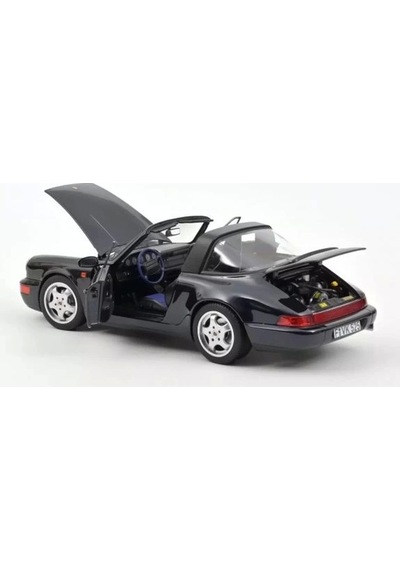 Norev Porsche 911 Carrera 4 Targa 1991 Blue Metallic