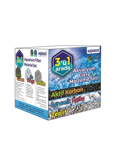 Bezos Aquawe Akvaryum Filtre Malzeme Seti Hb006
