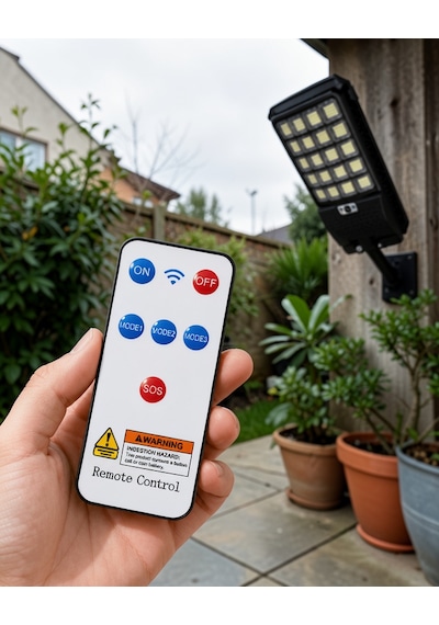 Güneş Enerjili Led Duvar Ve Direk Lambası Uczzw7207solarlamba-3