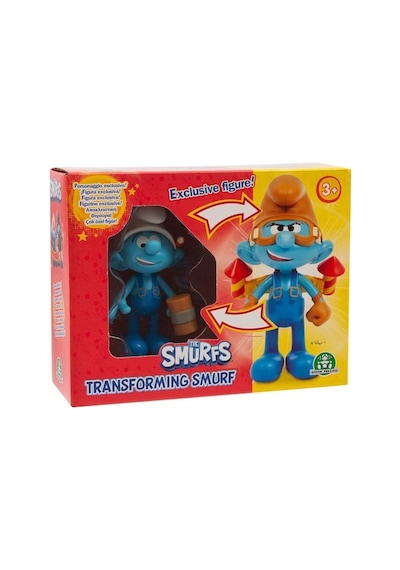 Puf23000 Şirinler Dönüşen 10 Cm Figür