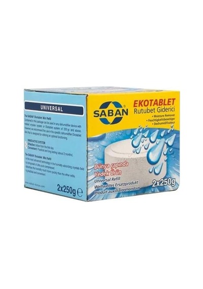Ayrex Saban Nem Alıcı 2 Adet 250 Gr Yedek Tablet Naturel Kokusuz Rutubet Giderici Diğer