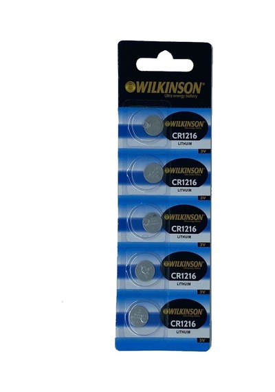 Wılkınson 1216 3v Lityum Düğme Pil 5'li Paket.gzpde