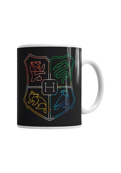 Casas Hogwarts Kupa Bardak Porselen Karışık
