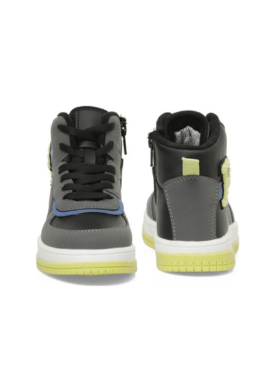 Polaris Patch.p4pr Siyah Erkek Çocuk High Sneaker 000000000101886652 Siyah